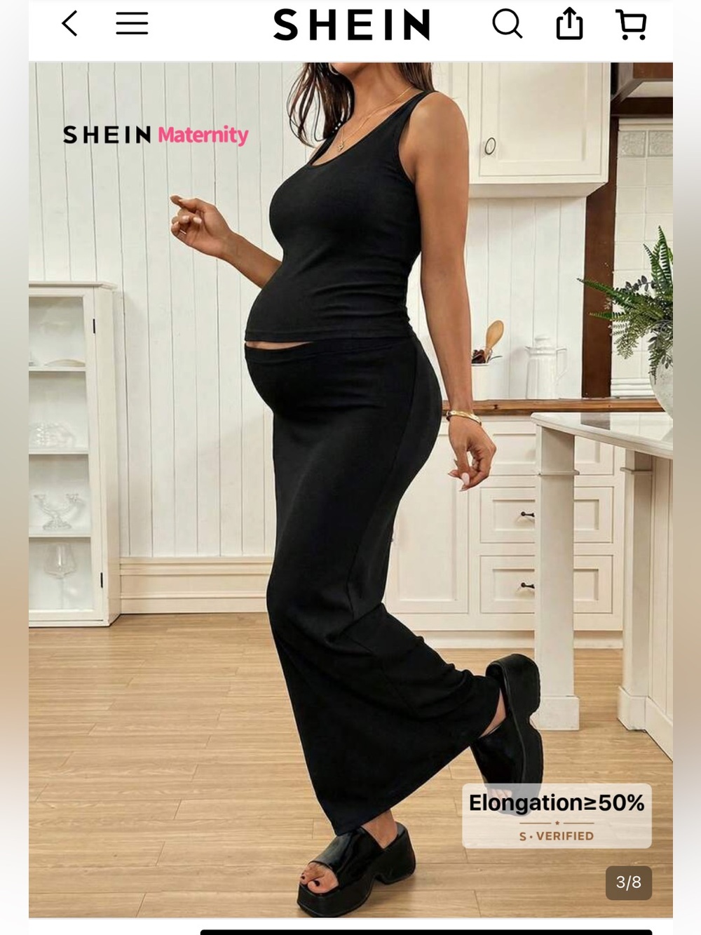 SHEIN maternity two piece